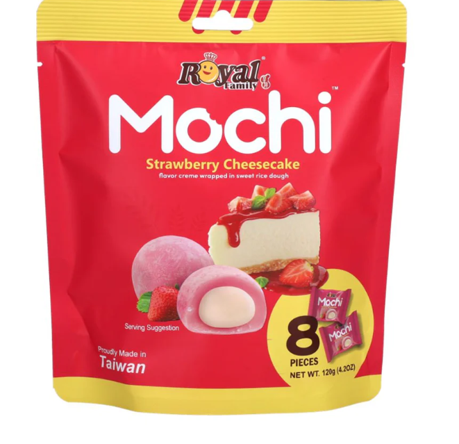 Royal Family Mochi - confezione da 8pzs