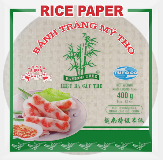 Rice Paper 22cm - Sfoglie di riso 22cm - 400g